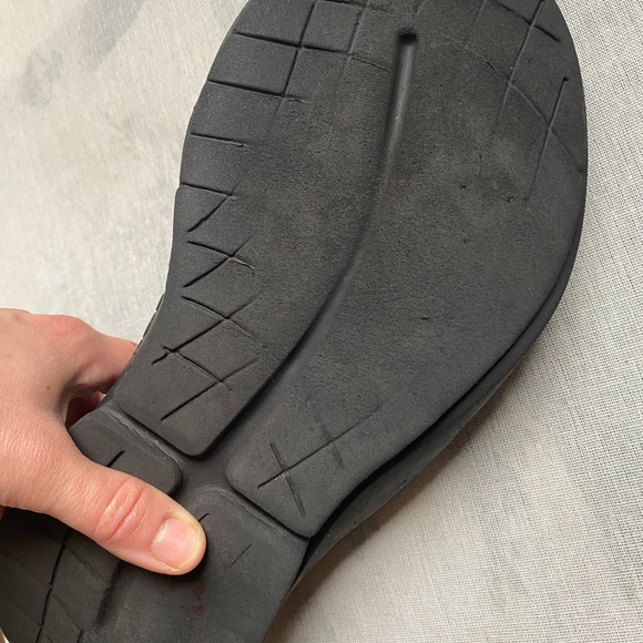 MEN'S OOFOS OOMG EEZEE LOW SHOE - BLACK 10.5 - Picture 9 of 13